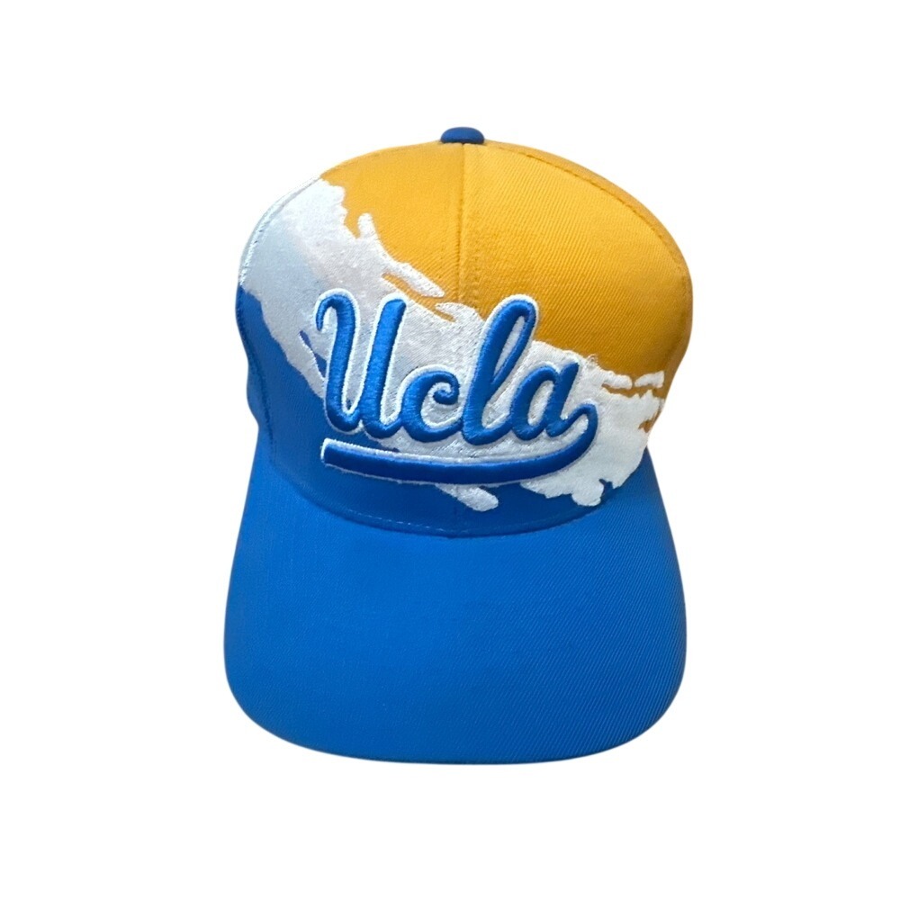 UCLA Bruins Mitchell & Ness Paintbrush‎ Snapback Gold Blue Collegiate NCAA